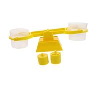 SUPVOX 1set Classroom Balance Scale Educational Weight Measurement Toy for Boy Girl Ages Lightweight Design for Easy Storage and Transport Clear Pan for Visible Experiments