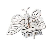 SUPVOX 1set Diy Science Toy Hand Cranked Butterfly Craft Educational Boys and Girls Toy