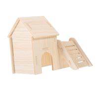 SUPVOX 1set Hamster Hideout Nest Small Animal Retreat for Guinea Pigs and Rats Natural Comfortable Pet Cage Accessory for Relaxation and Play