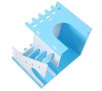 SUPVOX 1set Hamster Hideout Villa with Climbing Ladder for Guinea Pig Small Rabbit and Other Small Pets Cozy Secluded Retreat for Play and Rest