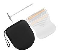 SUPVOX 1set Key Acrylic Thumb Piano Kalimba Case Portable Finger Piano for Beginners Safe and Material Crisp Melodious Sound for Music Learning and Stress Relief