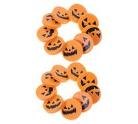 SUPVOX 1set Mini Pumpkin Erasers for Fun Halloween Novelty for Party Supplies Classroom Rewards and Prize Games 18pcs