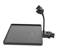 SUPVOX 1Set Multifunctional Audio Card Tray with Phone Stand Durable Design for Live Broadcasting Karaoke and Recording Raised Edges to Prevent Items From Rolling Off