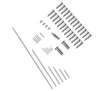 SUPVOX 1set Saxophone Repair Tool Set Accessories for Tenor Sax Maintenance and Care Compact Design for Musicians and Repair Shops Silver Finish