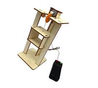 SUPVOX 1set Wooden Diy Elevator Toy Early Education Boys and Girls Elevator Learning Developmental Toy for Boys for and Girls