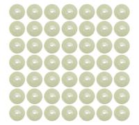 SUPVOX 2 Packs 10mm Acrylic Luminous Round Beads 200pcs Glow-in-the-Dark DIY Jewelry Beads for Bracelet Making Craft Accessories and Jewelry Creation