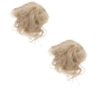 SUPVOX 2 Packs Bird Nesting Material for Small Animals and Guinea Pigs, Soft Bedding Pad with Comfortable Surface Made of Jute Silk and Cotton, for Nest Building and Porch Decoration