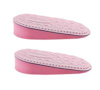 SUPVOX 2 Pairs Half Height Increasing Pad Heel Lift Inserts Comfortable Soft Cotton Eva Material Invisible Shoe Pads for Shoes Daily Wear