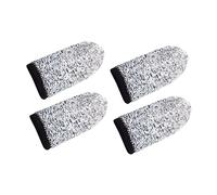 SUPVOX 2 Pairs Pet Toothbrush Finger Sleeves for Cats Dogs Gentle Bad Breath Elimination Safe Reusable Pet Supplies