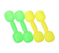 SUPVOX 2 Pairs Plastic Dumbbells with Audible Sound for Morning Exercise and Dance Safe Fitness Equipment Muscle Building and Social Workout