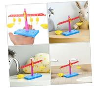 SUPVOX 2 Pcs DIY Science Experiment Lever Balance Scale for Stem Education Easy Assembly Balance Math for Childrens Hands Learning Suitable for Home and School Interactive Play