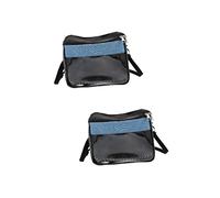 SUPVOX 2 Pcs Durable Small Pet Carrier Mini Bag for Hamster Guinea Pig Squirrel Chinchilla Travel Backpack