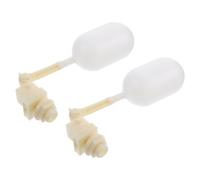 SUPVOX 2 Pcs Float Valve Automatic Water Level Control Tank Float Valve for Livestock Waterer Bowl Accessories for Pigs Cattle Goats Sheep Farm and Aquarium Use
