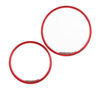 SUPVOX 2 pcs Musical Instruments Drum with Metal Bead Wave Sounds Percussion for Childrens Music Education and Party Entertainment