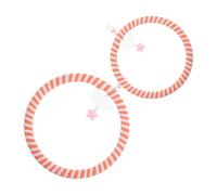 SUPVOX 2 Pcs Rope Bird Swings for Parrots Chewing Standing Perches for Budgerigar Parakeet Cockatiel Balance Training Cage Supporting Physical Activity and Coordination