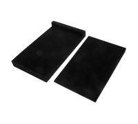 SUPVOX 2 Pcs Sponge Acoustic Isolation Pads Durable Sound Absorbing Speaker Isolation Mat for Recording Studios Home Theatres Karaoke Rooms Reduces Echoes Reverberation