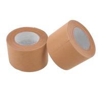 SUPVOX 2 Rolls 5.8Cm X 30M Water-Activated Kraft Paper Tape for Art Framing Brown Backing Tape for Watercolor and Fragile Packaging for Picture Frame Support