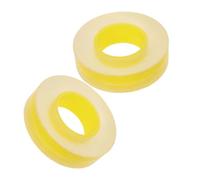 SUPVOX 2 Rolls Transparent Bamboo Flute Membrane for Dizi Thin Adhesive Film Enhancer for Protection Easy Application Traditional Chinese Flute Accessory for Beginners and Performers