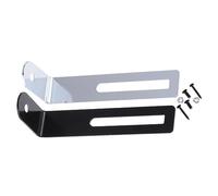 SUPVOX 2 Sets Alloy Pickguard Mounting Bracket for Electric Guitar, Classic Style L Shape Support, Easy to Assemble and Metal Guitar Accessories in Silver