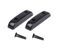 SUPVOX 2 Sets Bass Guitar Thumb Rest Plastic Pad with Screws Easy to Install Musical Instrument Accessories for Left Hand Neck Stable and Practical Beginner Teaching Part