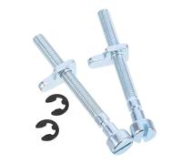 SUPVOX 2 Sets Chainsaw Chain Tensioner Screw Adjuster Bolts Chain Bars Adjuster Screw for Outdoor Logging Scenarios 2.28x0.31x0.31in Impact-Resistant Wear-Resistant Steel Accessories