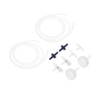 SUPVOX 2 Sets DIY Artemia Shrimp Eggs Incubator Kit with Transparent Bottle Caps Easy Install and Clean Brine Shrimp Hatchery Tool