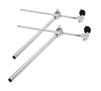 SUPVOX 2 Sets Drum Cymbal Mount Bracket with Multi-directional Clamp Alloy Boom Arm for Stable Positioning and Versatile Expansion of Drum Set Accessories