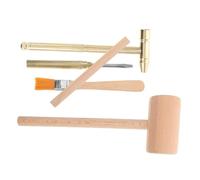 SUPVOX 2 Sets Educational Archaeological Excavation Tool Kit for Mini Hammer Brush and Digging Tools Stem for Science Learning and Pretend Play Exploration