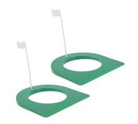 SUPVOX 2 Sets Golf Putting Cup Training Aid Indoor Practice Plastic Portable Putting for Golfers Continuous Return Skill Improvement