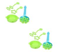 SUPVOX 2 Sets Jumbo Giant Bubble Wand Bubble Maker for Outdoor Family Fun Safe Blowing Tool Suitable for Park Garden Playground Activities