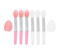 SUPVOX 2 Sets Silicone Lipstick Lip Mask Applicator Set with Gentle Application and Plumping Lip Colour Brush Tool for Professional and Daily Use
