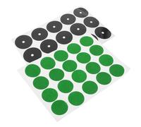 SUPVOX 2 Sheets Billiard Table Mending Patches with Nylon Fabric Pool Table Locating Stickers for Snooker Repair and Marking Wear Resistant Adhesive Spots for Tablecloth Maintenance