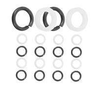 SUPVOX 20 Pairs Small Guitar Tuner Spacer Washers Portable Guitar Gasket Pads Double Wooden Installation Shims Tuning Pegs