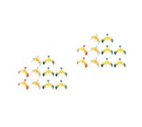 SUPVOX 20 pcs Balance Eagle for Educational Gravity Science Props Fun Party Favors Material Safe for Boys Desktop Display Random Color