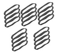 SUPVOX 20 Pcs DIY Rubber Tank Tracks Replacement for Remote Control Tank Model Robot Easy to Install Flexible Crawler Track Enhancing Creativity and Grip Various Terrains