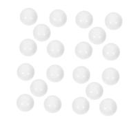 SUPVOX 20 pcs White Roulette Wheel Beads Replacement for Russian Game Wheels Plaything Balls for Party and Poker Game Accessories