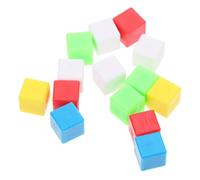 SUPVOX 200 Pcs Colorful Small Cube Blocks Geometry Building Teaching Aids for Elementary Math Learning Safe Plastic Educational for DIY Craft Projects and Sensory Play