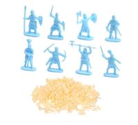 SUPVOX 200pcs Medieval Mini Soldier Models Action Figures for Sand Table Decoration Realistic Detailed Miniature Soldiers for Indoor Outdoor Display and Educational Use