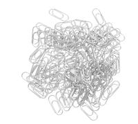 SUPVOX 200pcs Metal Mini Paper Clip Tiny Binder Paper Fastener Stationery Organizer Clamps Bookmark Clips for Office Journals Documents Memo Page