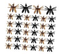 SUPVOX 200Pcs Realistic Mosquito Model Tricky Prank for Educational Insect Figures for Halloween Parties Fun Collectible Animal Props for Learning and Play