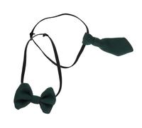 SUPVOX 20cm Cotton Doll Necktie and Bow Tie Set 2pcs Miniature Doll Clothing Accessories for DIY Tiny Stylish Micro Neckwear for Dress-up and Decoration