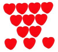 SUPVOX 20Pairs Heart Shaped Sponge Balls for Tricks Soft Illusion Props for Stage Performances for Parent Interaction and Family Fun Develops Observational Skills