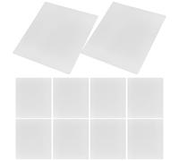 SUPVOX 20pcs 3d Pen Tracing Pad Set 20x18cm Matte Low-temperature Drawing Guide Sheets Reusable Craft Surface for ’ 3d Pen Art Practice