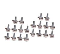 SUPVOX 20pcs A50k Full Bass Pots Potentiometer Long Knurled Split Shaft Low Friction for Guitar