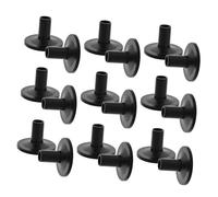 SUPVOX 20pcs Black Plastic Cymbal Sleeves Lightweight Musical Drum Stand Covers Replacement Accessories for Professional and Amateur Percussion Kits