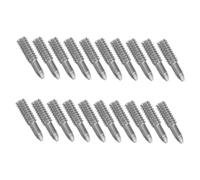 SUPVOX 20pcs Clarinet Flat Head Screws Silver Metal Woodwind Instrument Repair Replacement Hardware Accessories for Thumb Rest Maintenance