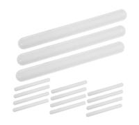 SUPVOX 20pcs Creative Blank Wristbands Slap Bands DIY Slap Bracelets Soft Wrap Band Unfinished Bracelet Wristband White