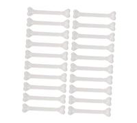 SUPVOX 20Pcs Decorative Halloween Human Bone Props Realistic Plastic Skeleton Bones for Tabletop Decor for Halloween Party Decorations Cosplay and Haunted House Setup