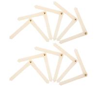 SUPVOX 20pcs DIY Model Airplane Pin Hinges 4.5x67mm Rc Model Plane Hardware for Control Surfaces Repair and Assembly