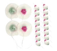 SUPVOX 20pcs Dualhead Gas Lamp Mantles for Outdoor Camping Hiking Rayon Mesh Lantern Covers Enhanced Brightness and Cleaner Illumination Protective Replacement Accessories